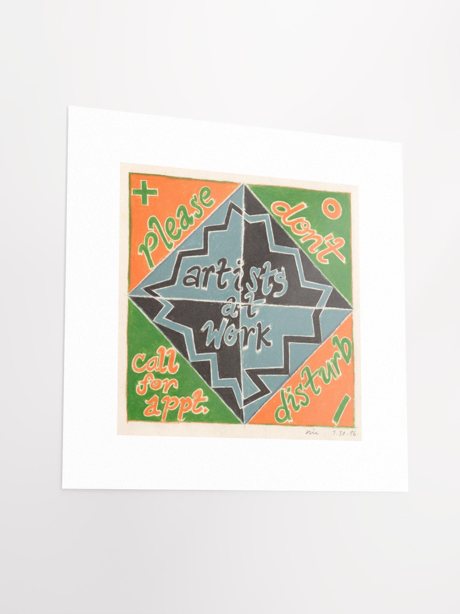 Artists at Work Print product image (4)