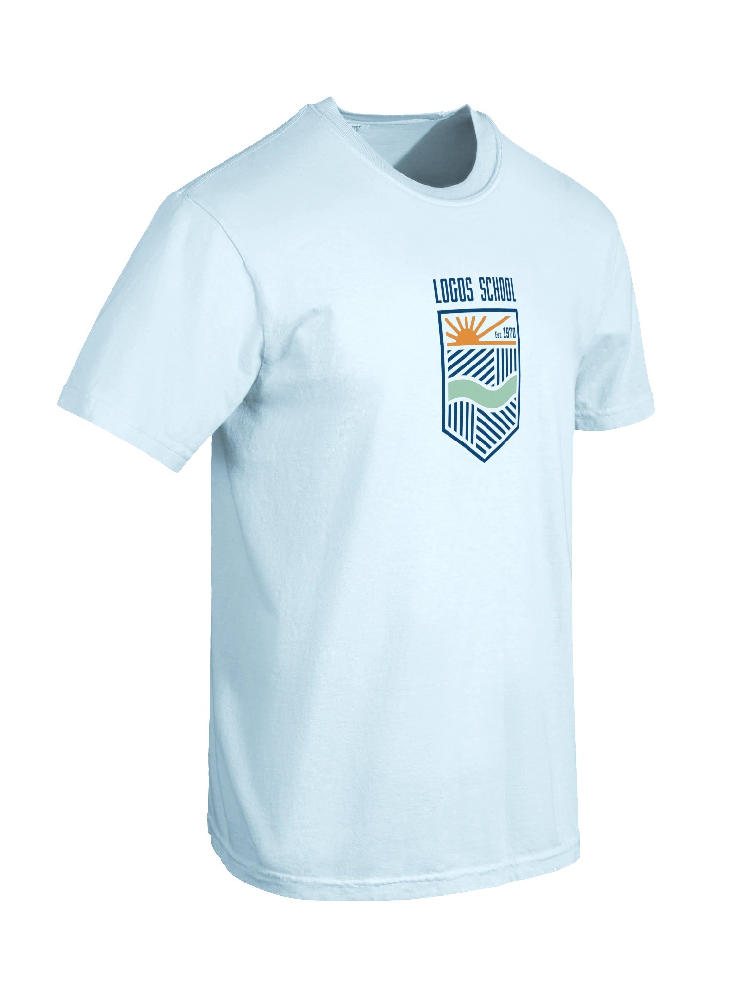 Logos School Crest Tee - Comfort Colors product image (6)