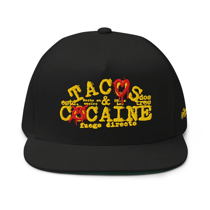 TACOS & COCAINE/Fuego Directo - Embroidered SnapBack product image (1)