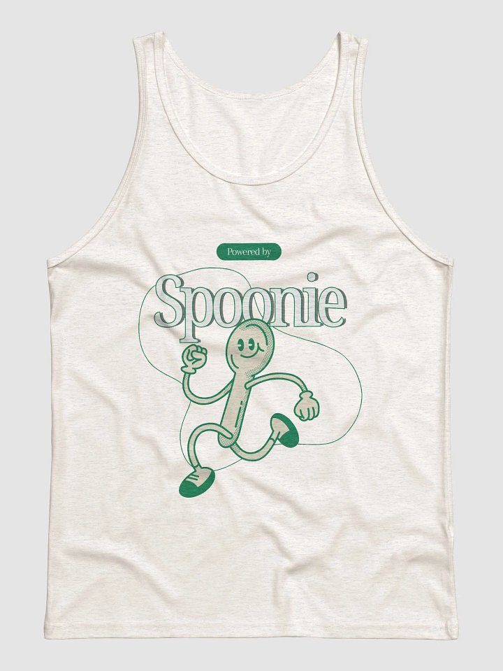 POWERED BY SPOONIE jersey tank product image (33)