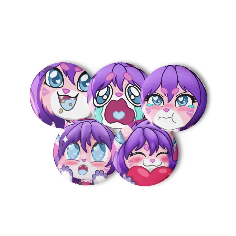 FoxyKawaii Emote Buttons product image (6)