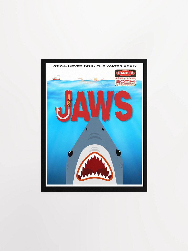 JAWS - 50TH ANNIVERSARY - POSTER product image (1)