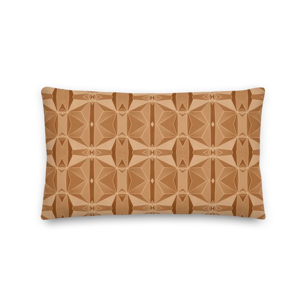 Brown oxoid premium pillow (Reversible and in 3 sizes/shapes) product image (2)
