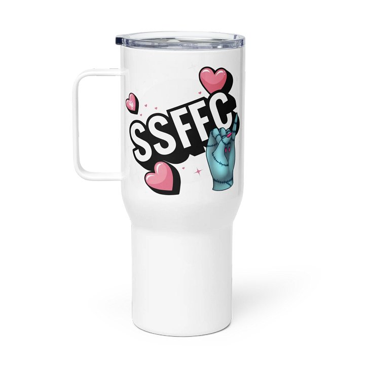 Spooky Slippery Finger Fan Club Travel Mug product image (1)