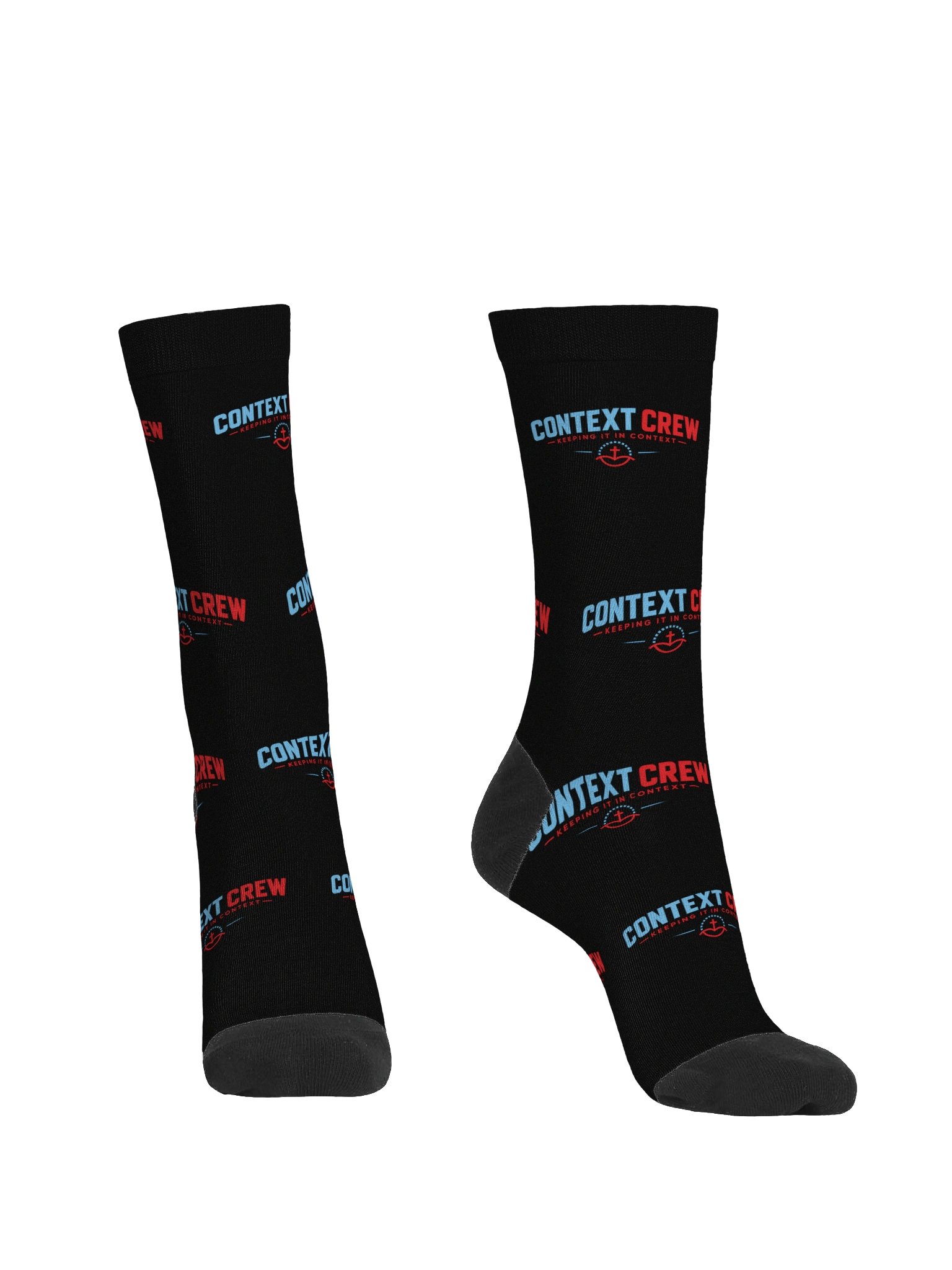 Context Crew Pattern Crew Socks product image (2)