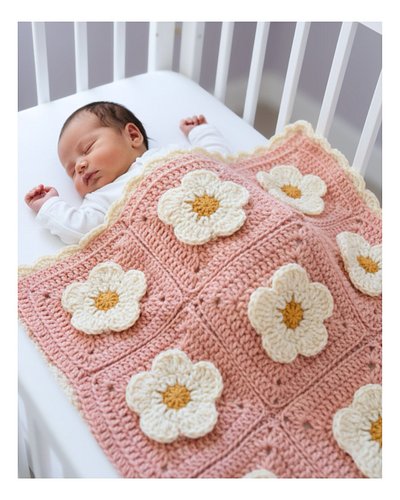 🌸 Comment “PETAL” below and I’ll send you the links to make my newest design — the Cozy Petals Baby Blanket! 

This chunky li...