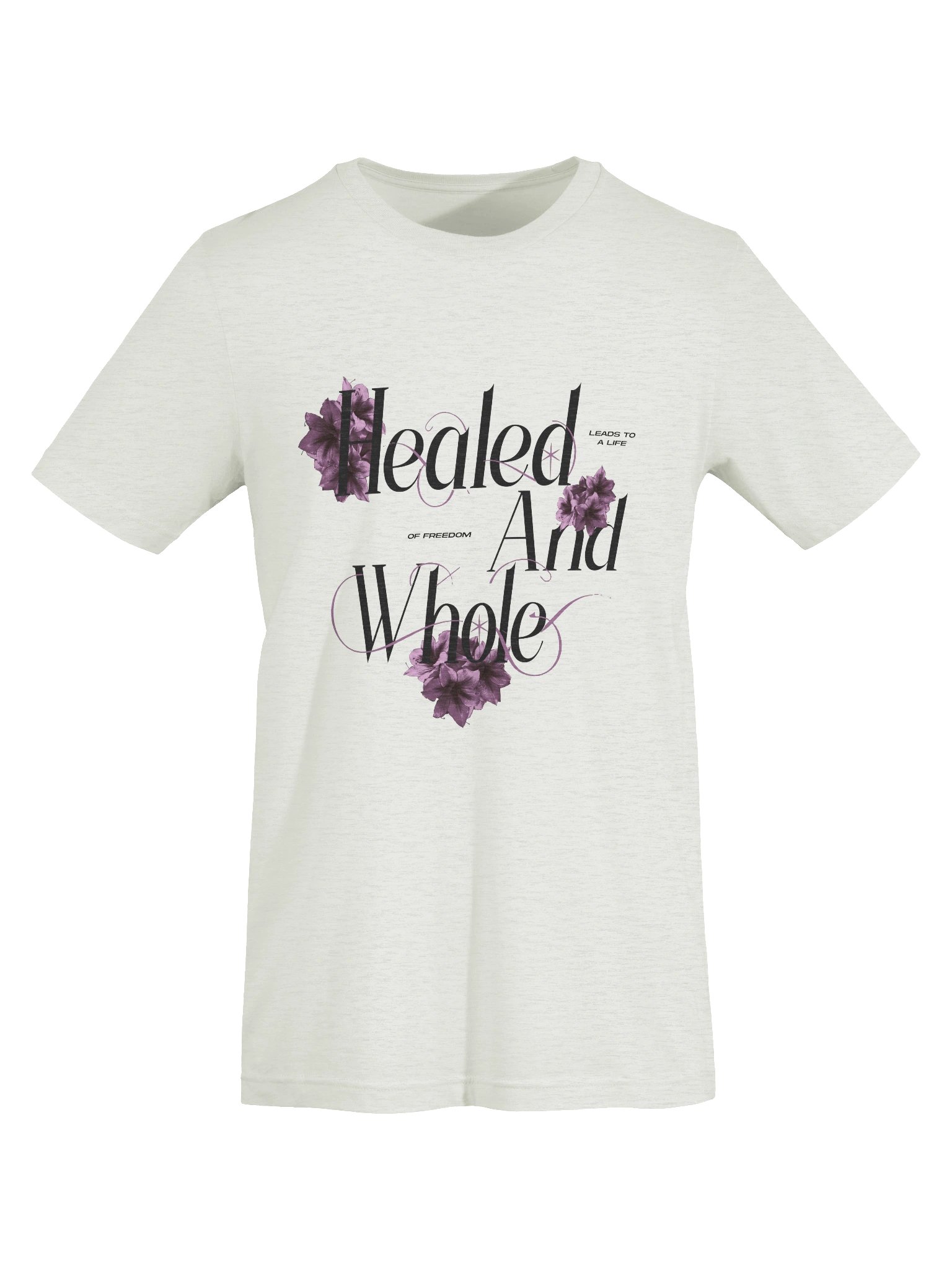 Logo shirt w/ flowers product image (5)