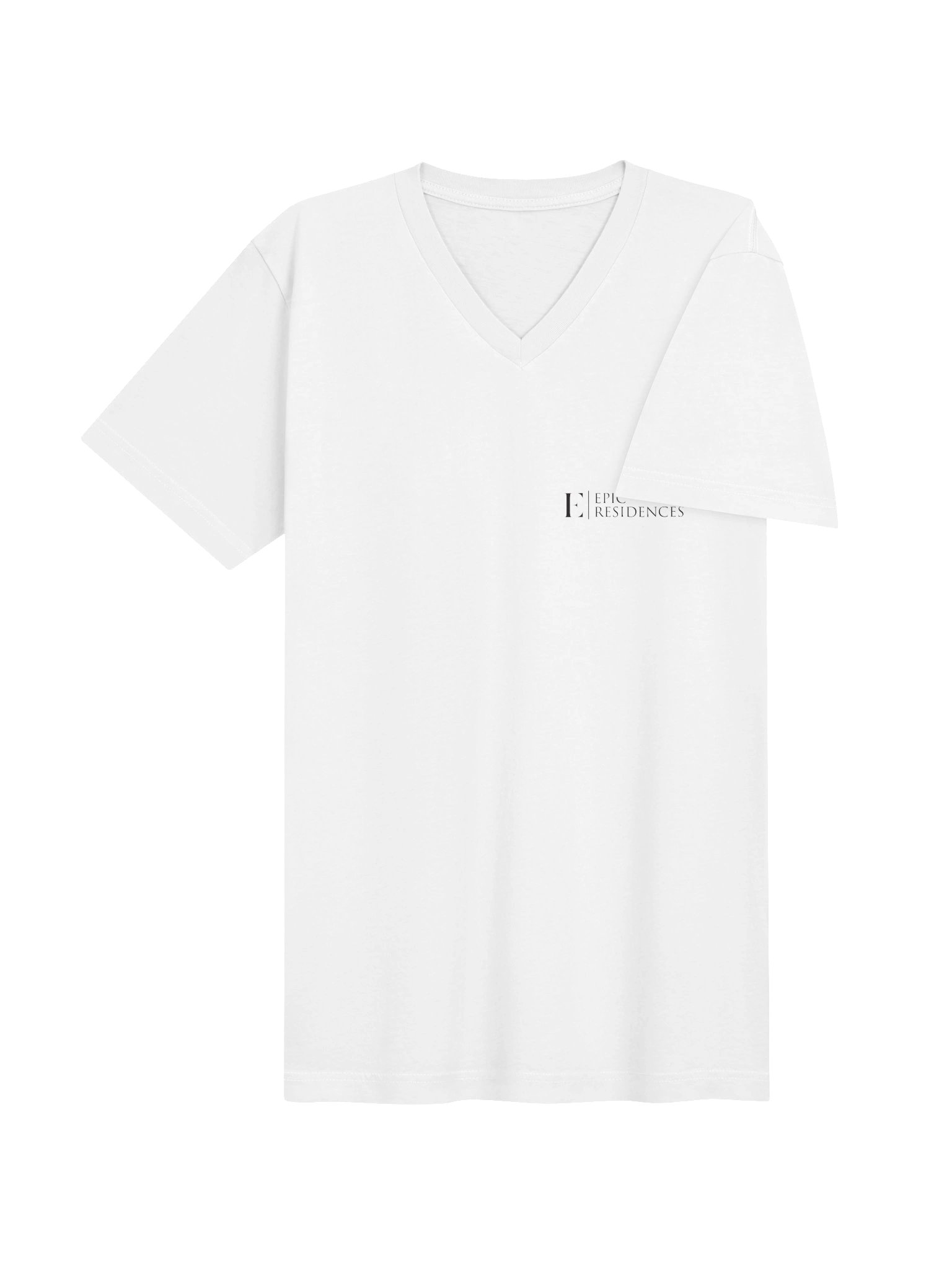 Wordmark V-Neck — White product image (4)
