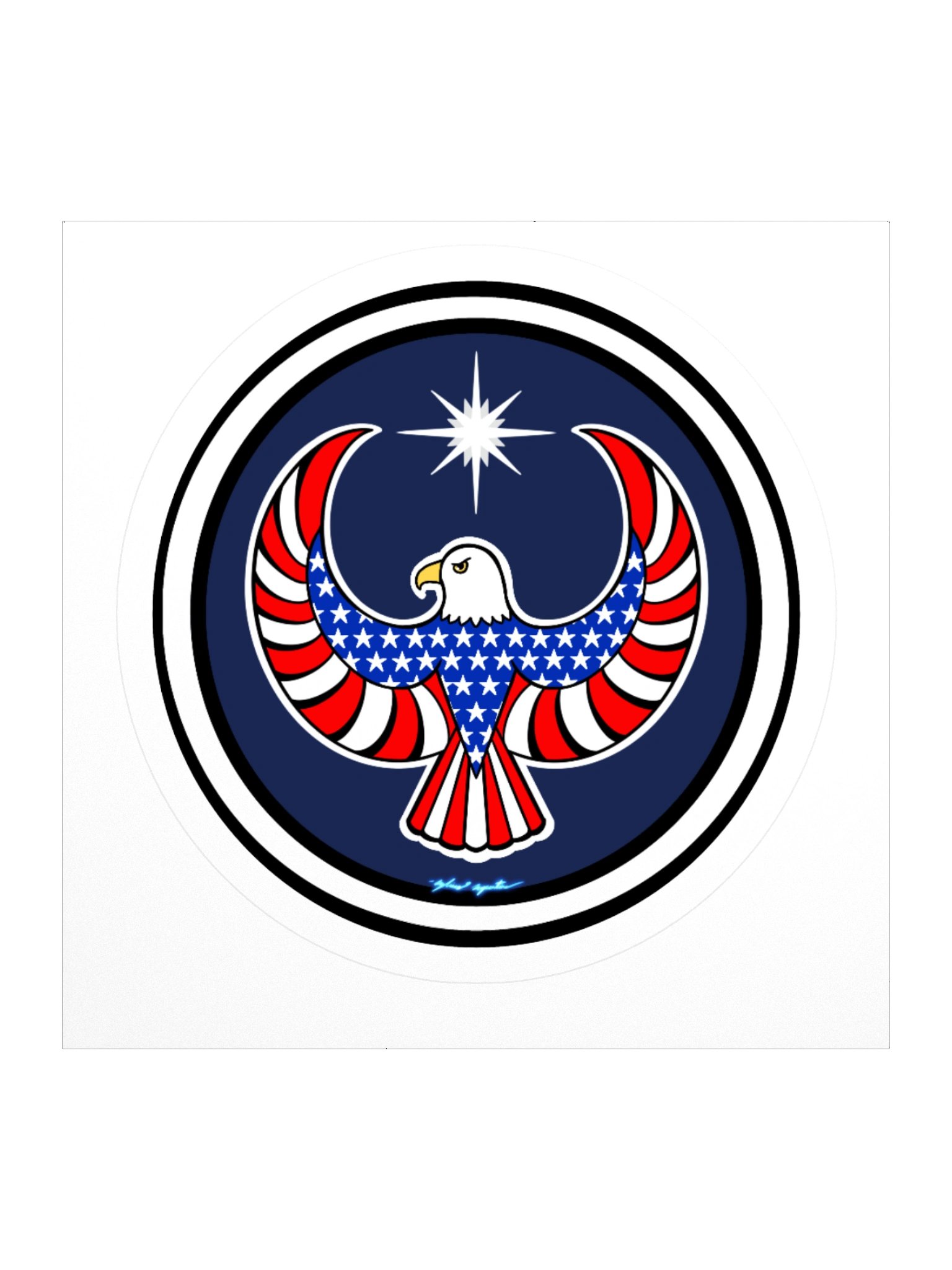 USA Eagle- Resistance (sticker) product image (1)