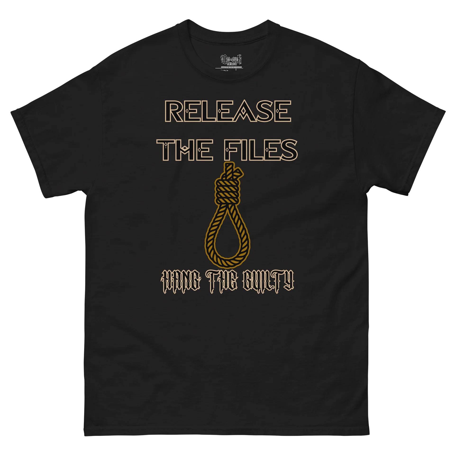 Release the Files Hang the Guilty Shirt product image (22)