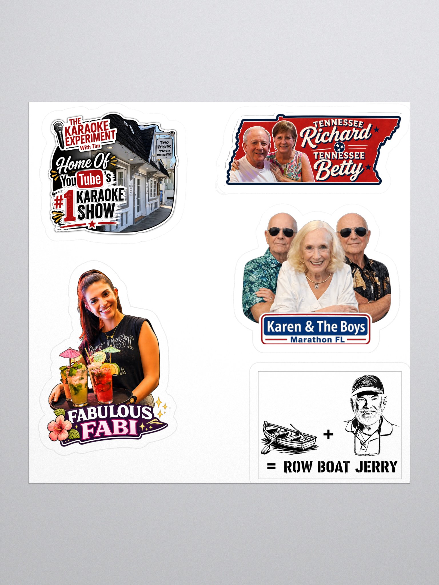 Character Vinyl Sticker Pack 2 product image (1)