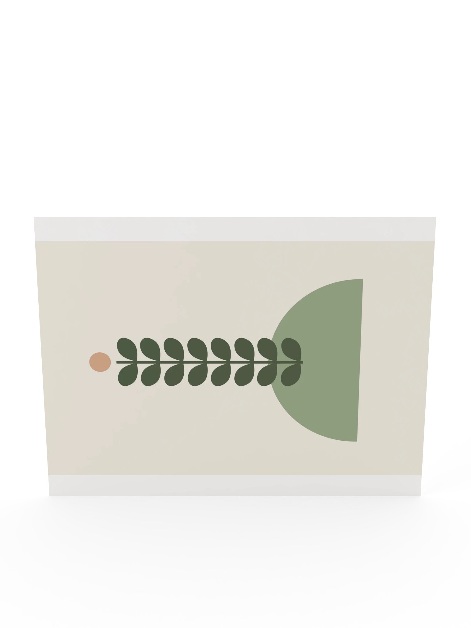 Minimalist Plant Stem Print | Sage Bathroom Wall Art product image (12)