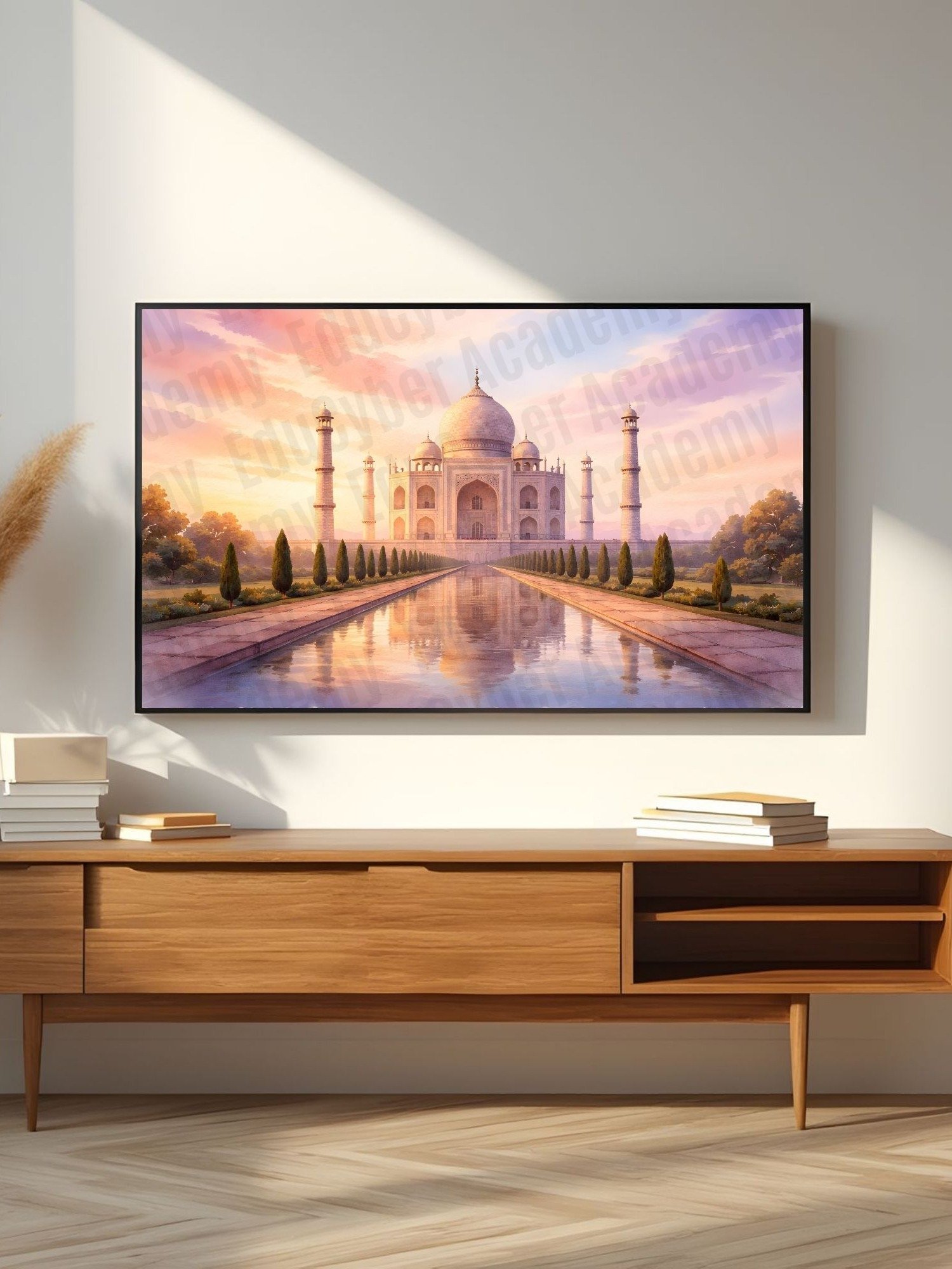 Seven Wonders of the World The Taj Mahal Frame TV Art, Laptop and Desktop Wallpaper 4K Instant Download Digital File product image (9)