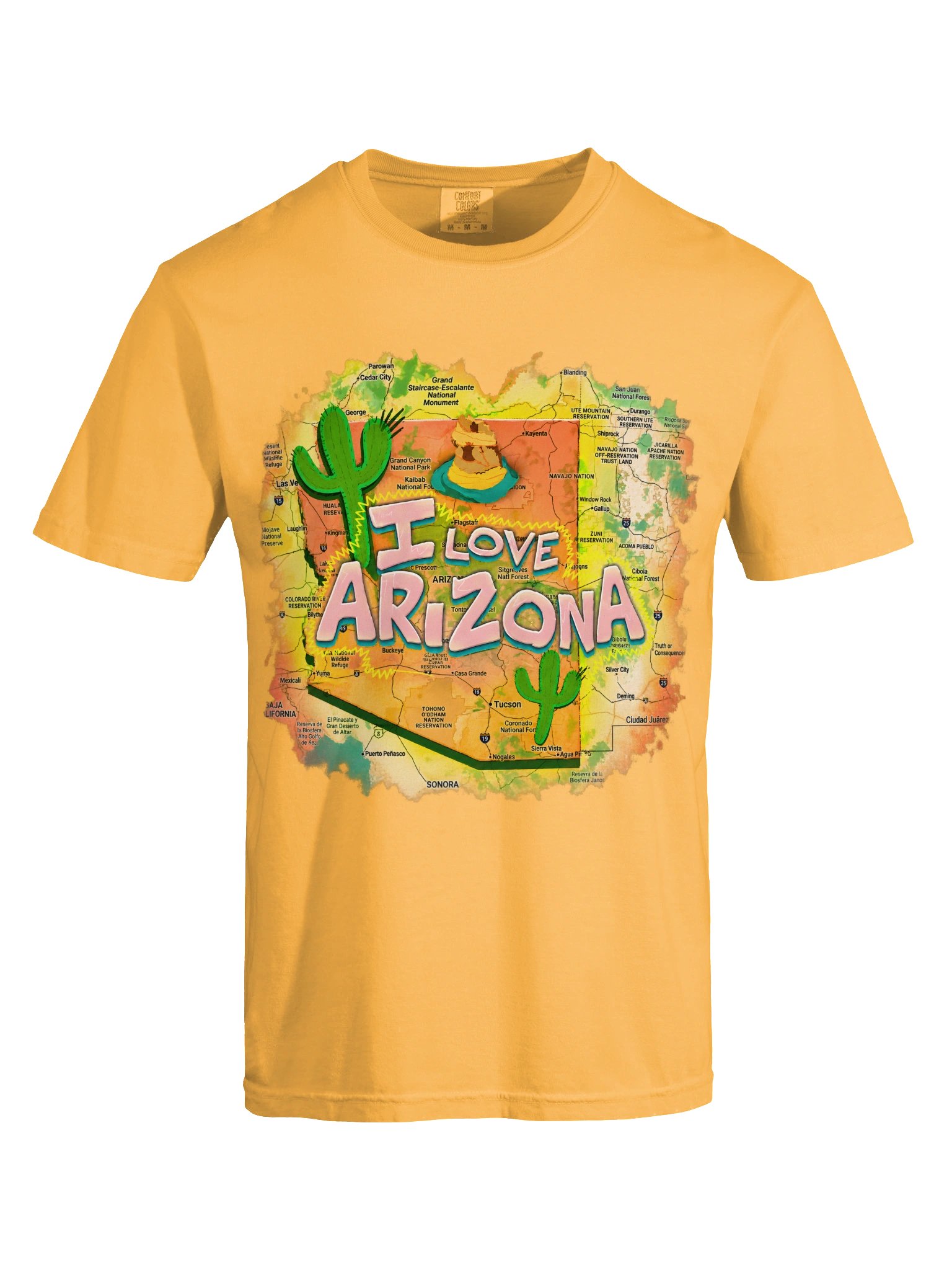 I Love Arizona™ Tee - Desert Gold product image (5)