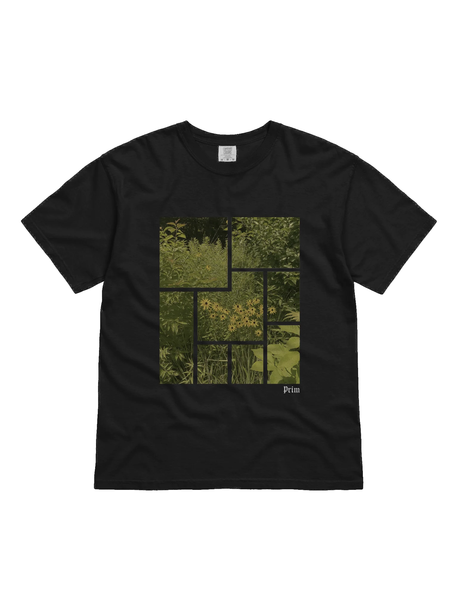 Garden Bliss Heavyweight Tee Black product image (1)