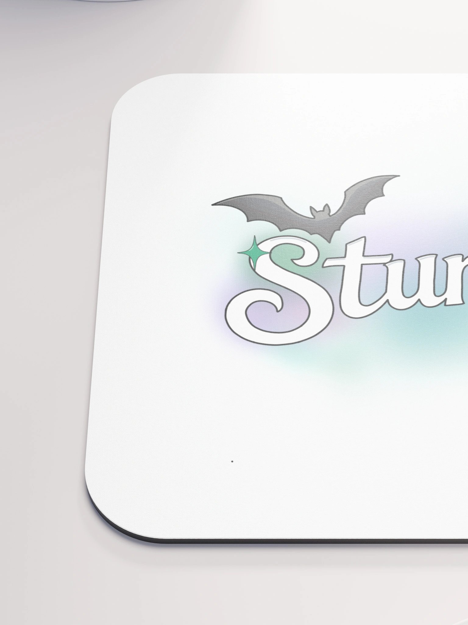 Stunning - White - White Mouse Pad product image (6)