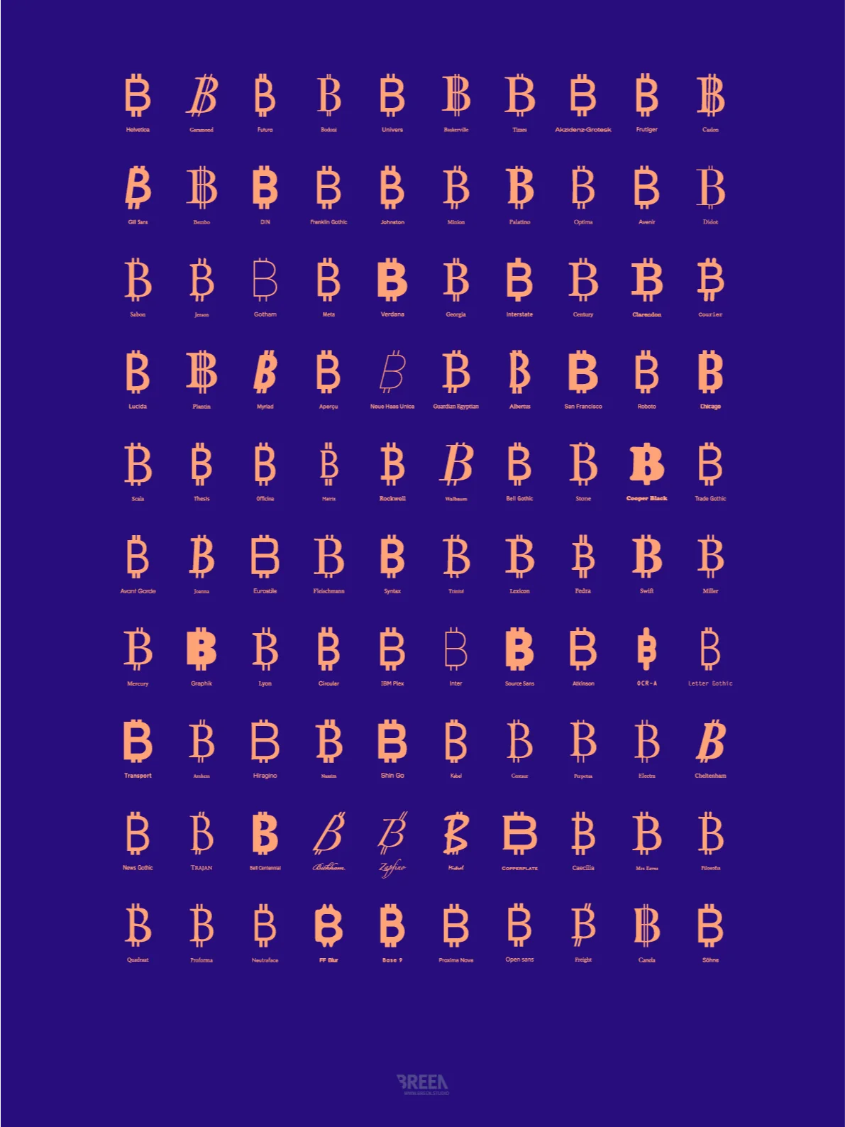 Bitcoin Typefaces product image (1)