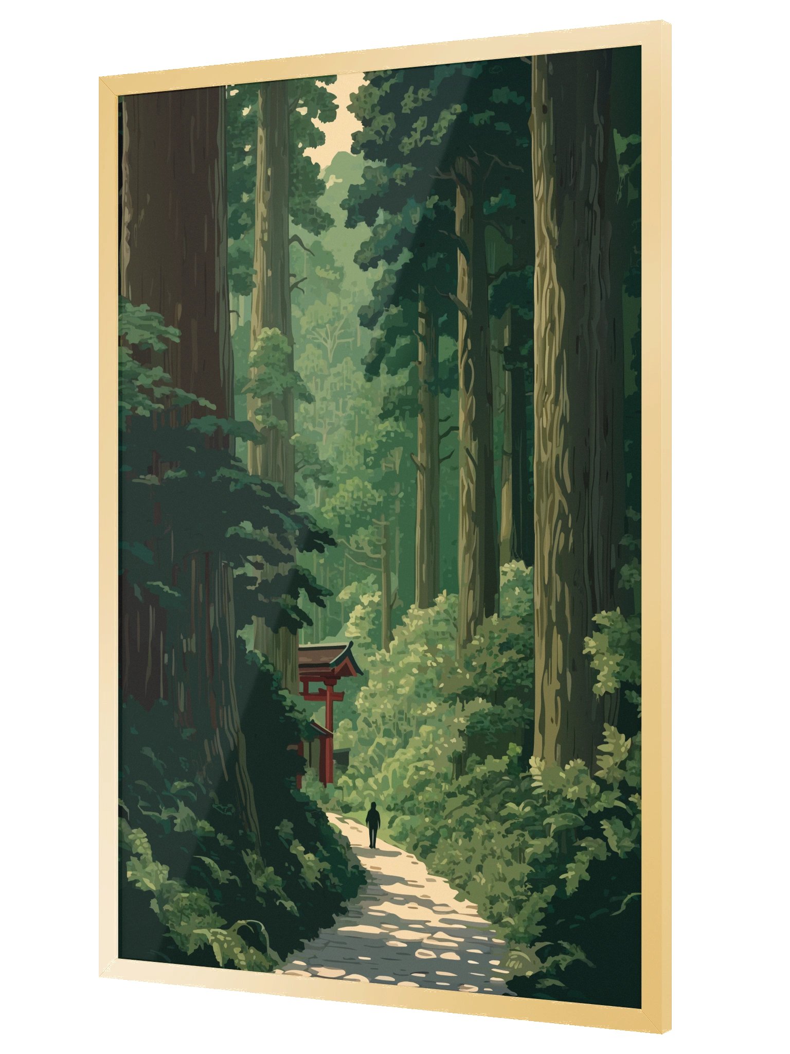 Serene Forest Framed Wall Art product image (3)