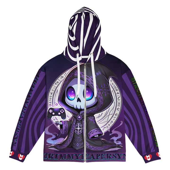 The Reaper’s Omen: Signature Cloak - ZIP UP product image (1)