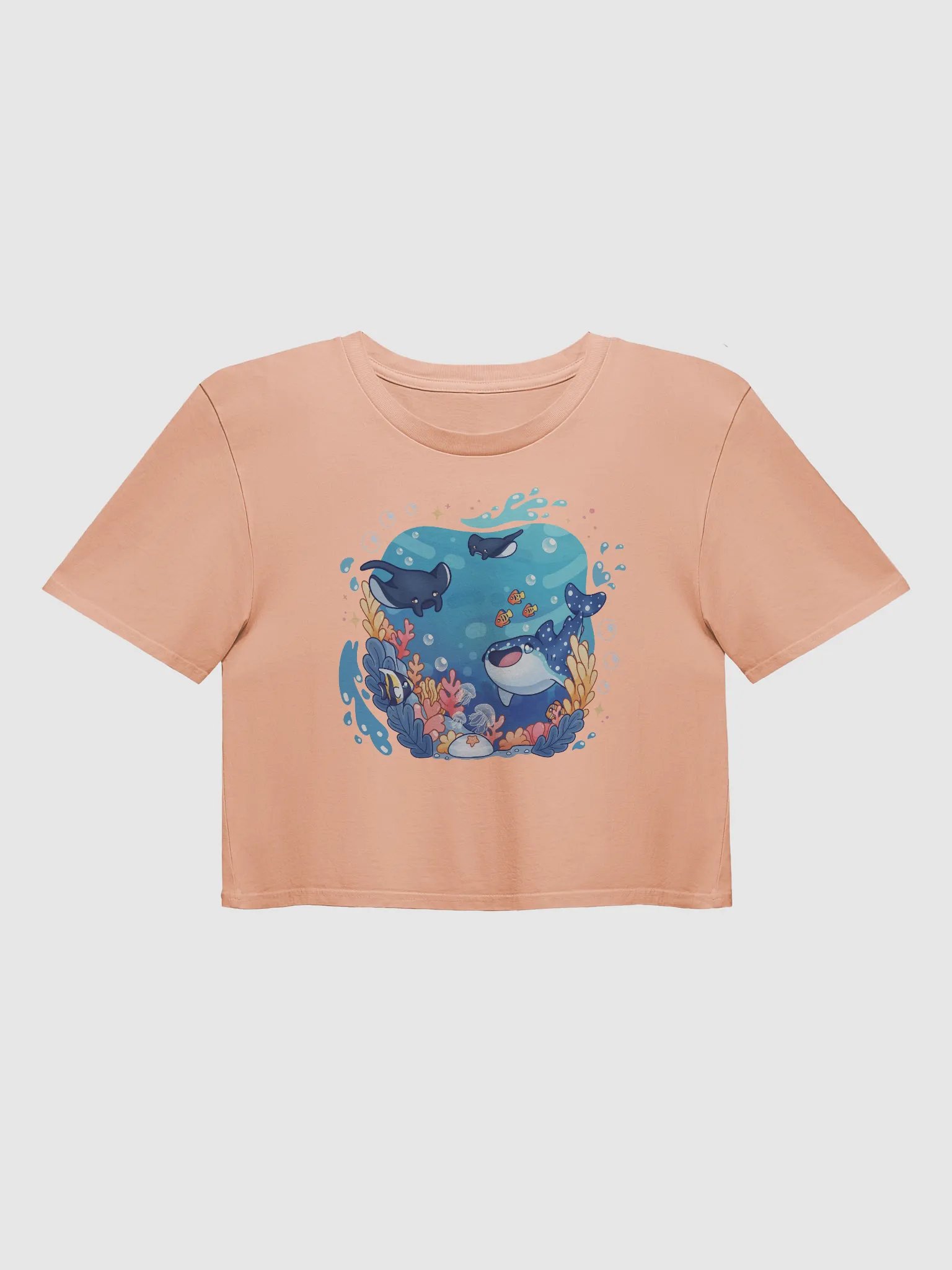 Crop top - Underwater Wonderland product image (1)