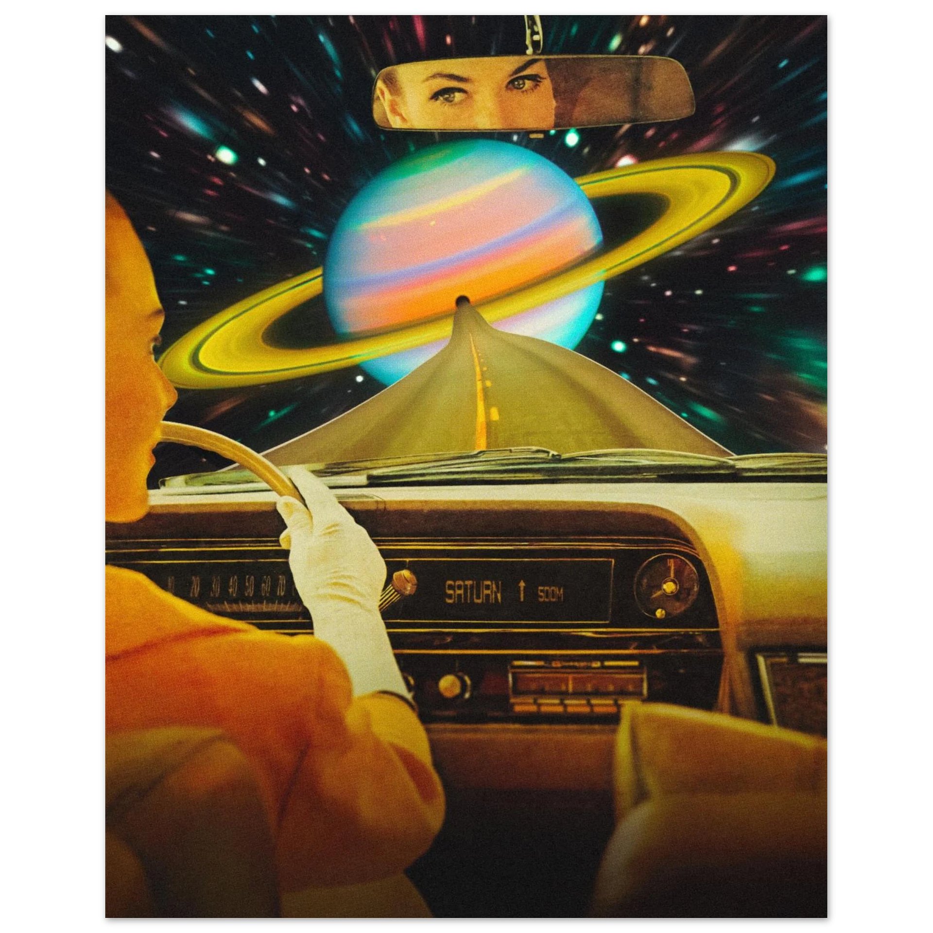 Saturn Commute Wall Art product image (1)