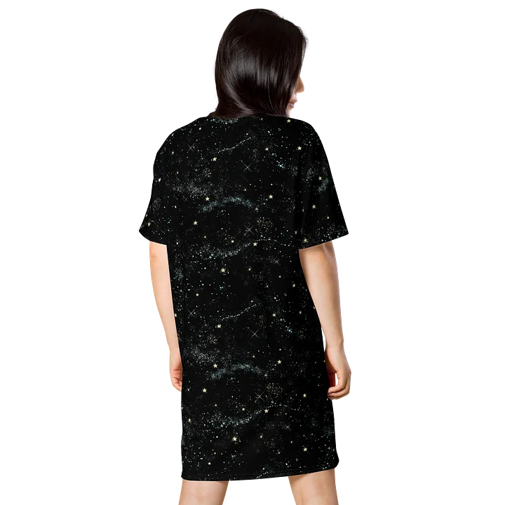 Starry Night Sky All-Over T-Shirt Dress product image (2)