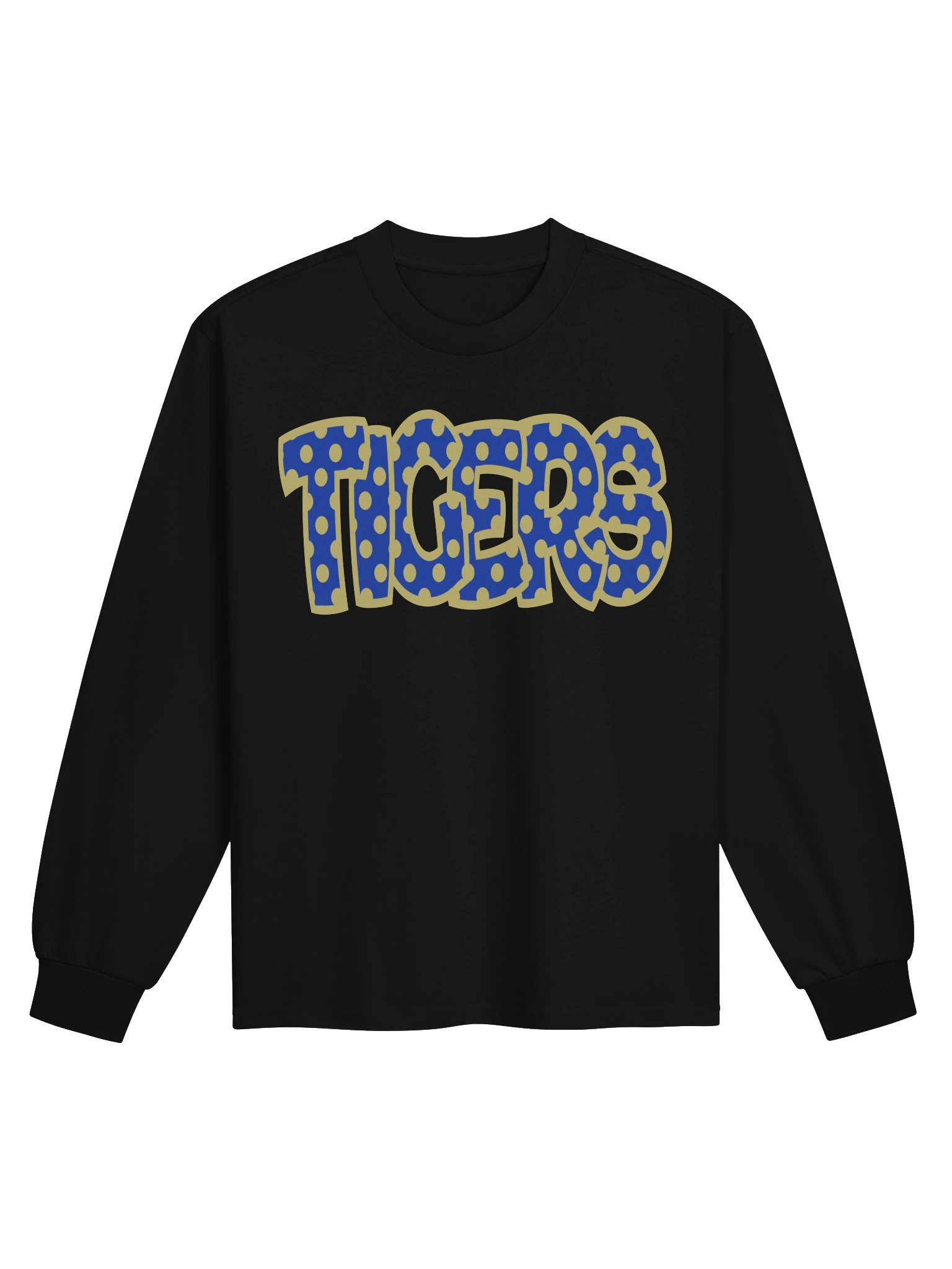 Tigers Polka Dot Long Sleeve T-Shirt product image (4)