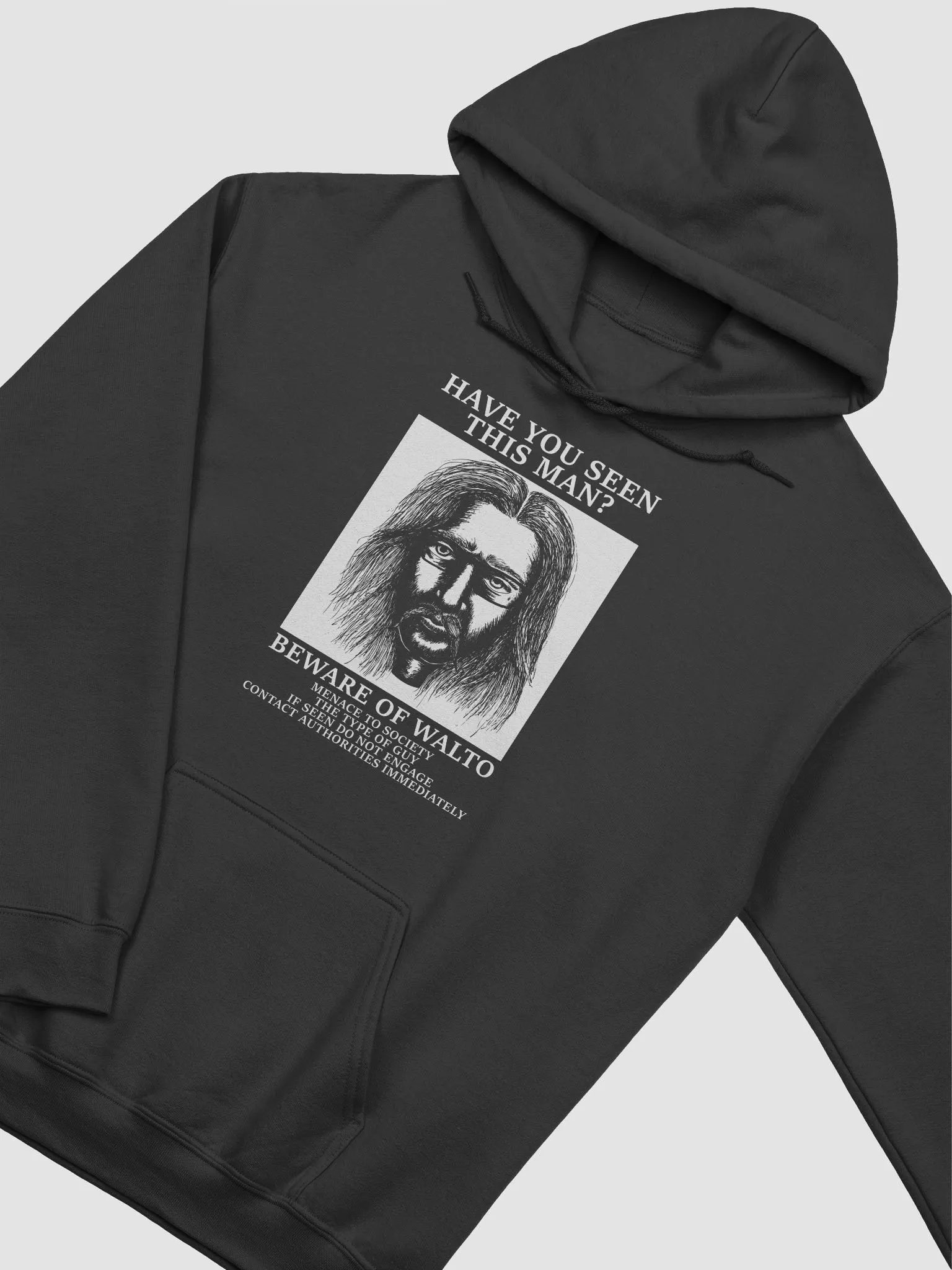 WANTED WALTO HOODIE (BLACK) product image (3)