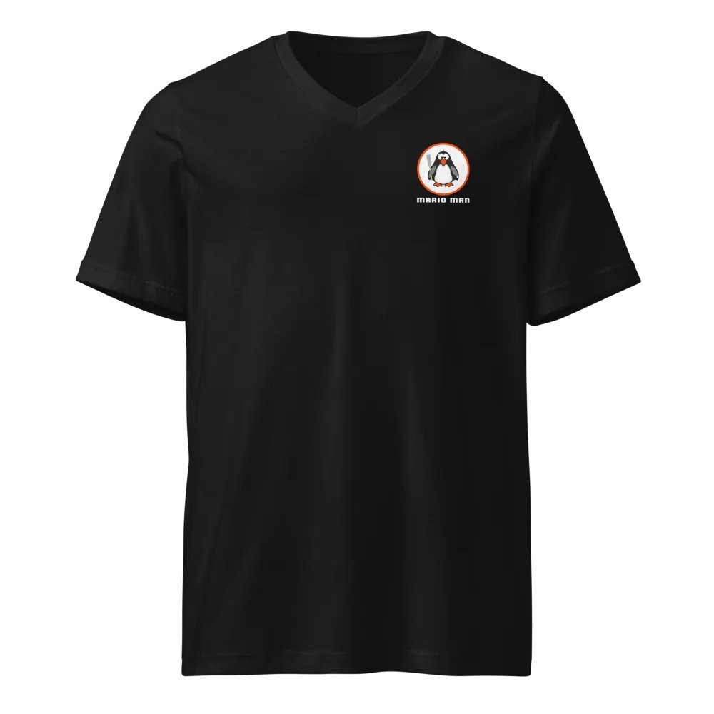 Mario Man V-Neck T-Shirt product image (1)