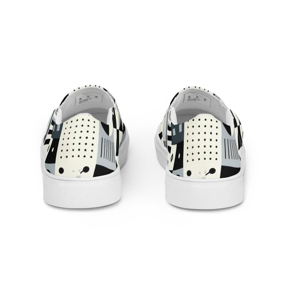 Abstract Geometric Men's Slip-On Shoes product image (4)