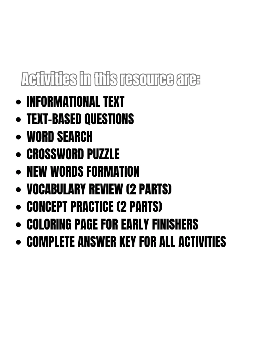 Climate Patterns Sub Plans Independent Work Middle School 6th 7th 8th Grade product image (3)