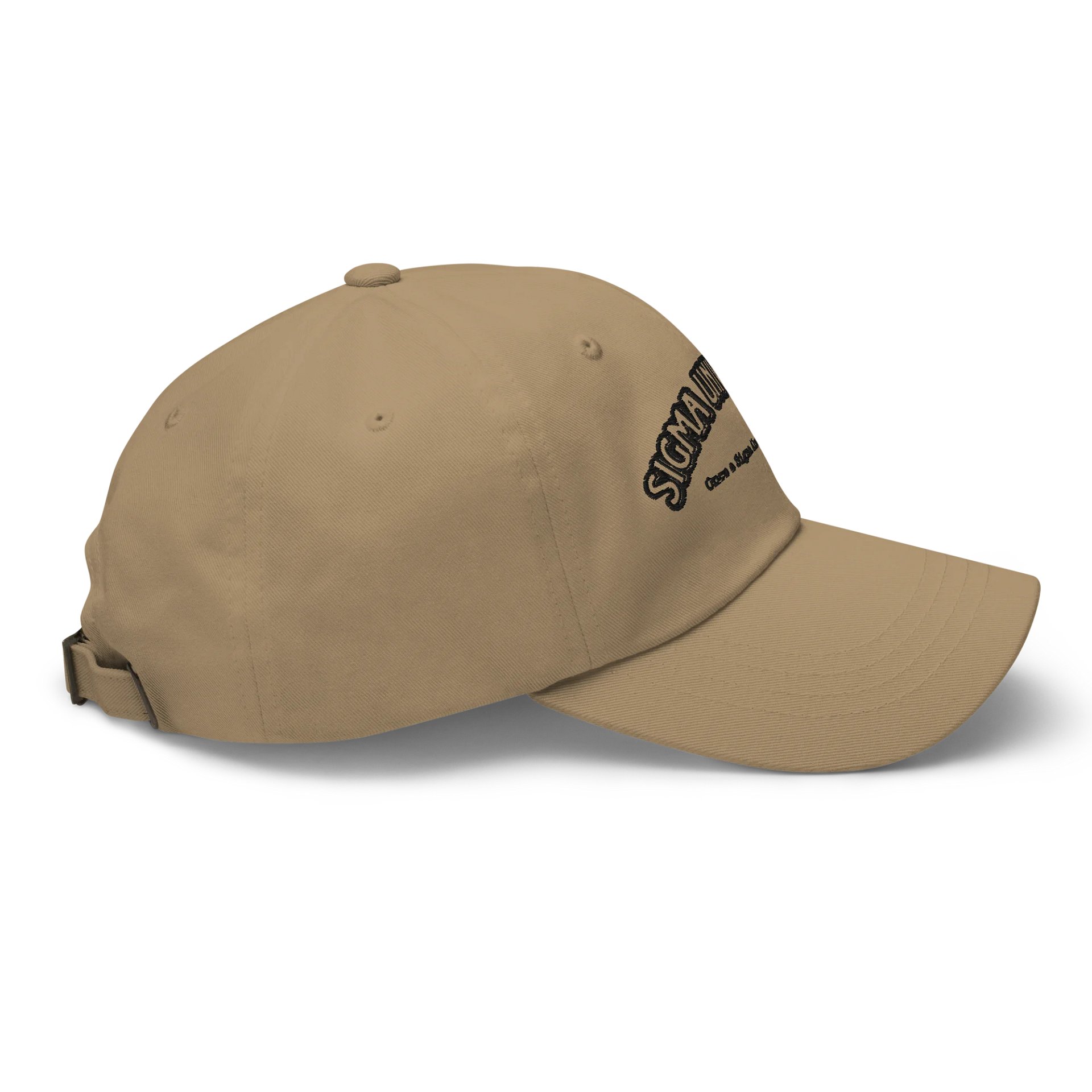 Sigma University Hat (Black Text) product image (6)