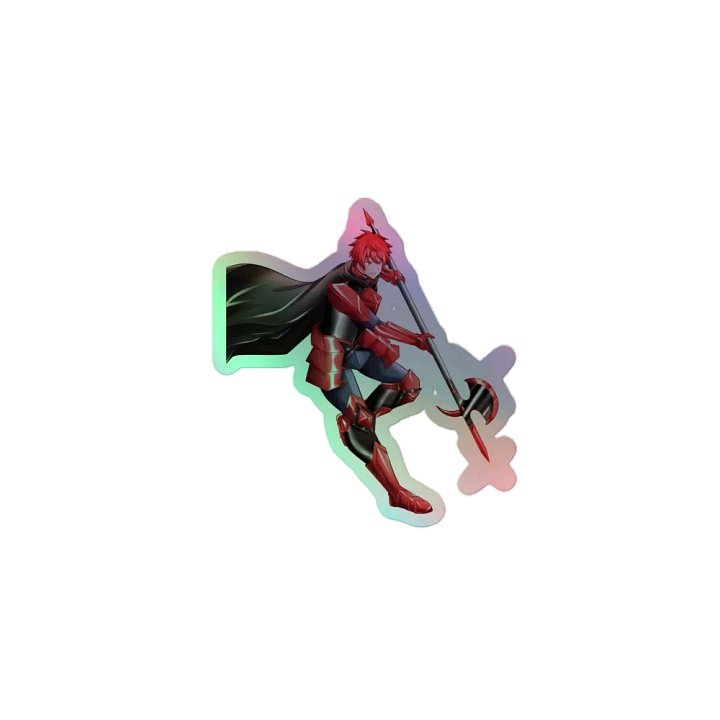 Serious Mode Holo Sticker product image (1)