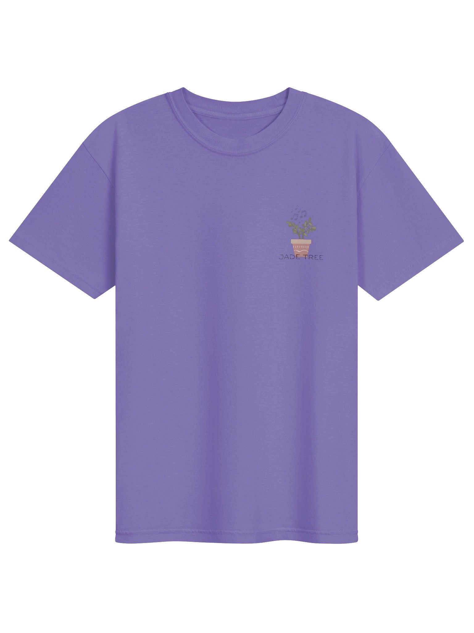 T-Shirt Jade Plant With Music Notes product image (4)