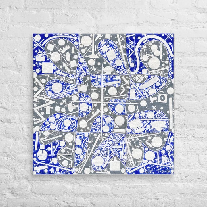 Cartoon Crankshaft (2011) on canvas (32" x 32") product image (6)