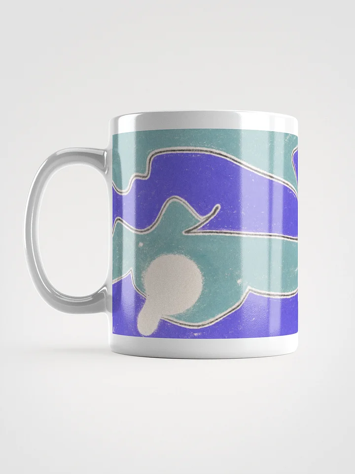 Abstract 8A 04.15.09 White Glossy Mug product image (1)