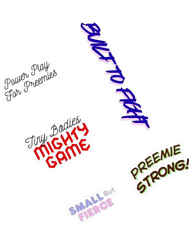 Slogan Kiss-Cut Sticker Sheet product image (1)