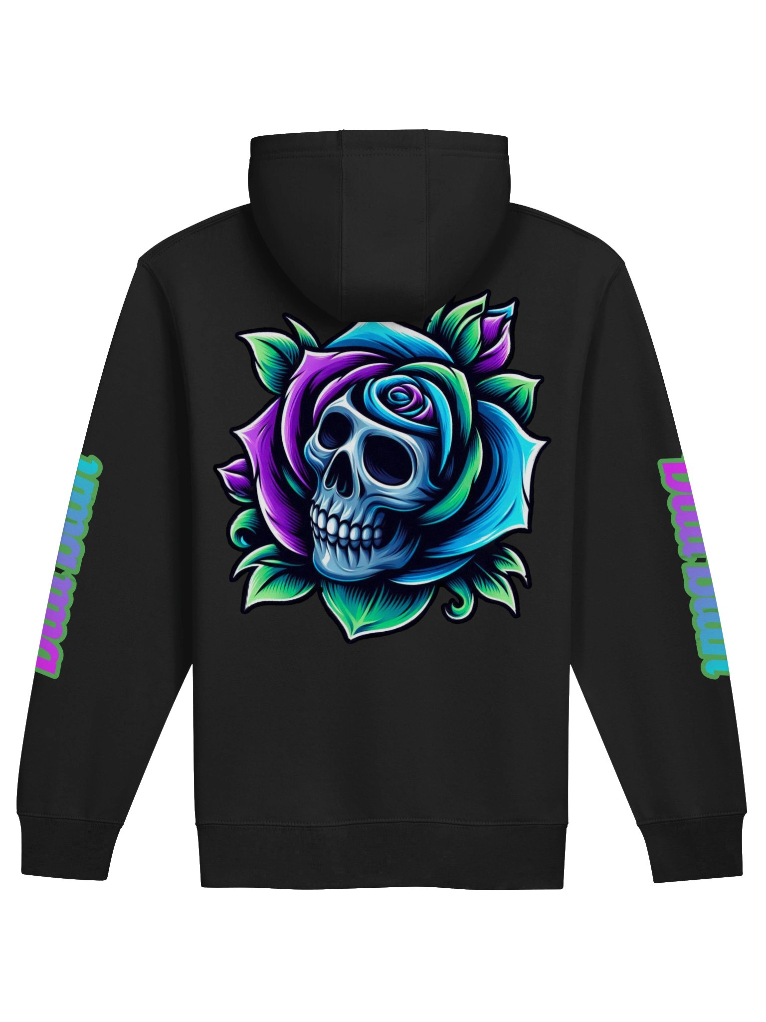 "Rose Skull" Premium Zip-Up Hoodie product image (2)