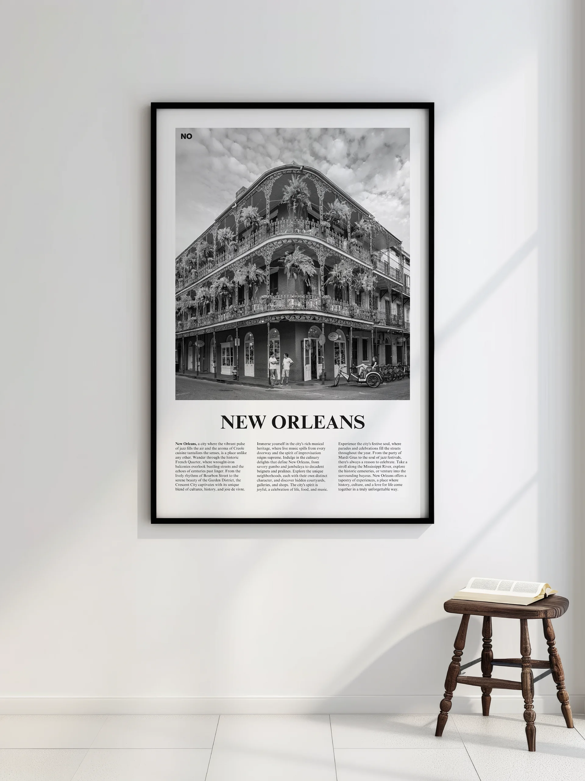 New Orleans 02 Newspaper Poster | Framed product image (7)