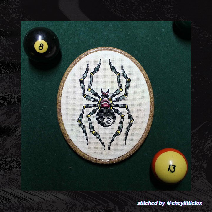 8-Ball Spider Pattern product image (1)