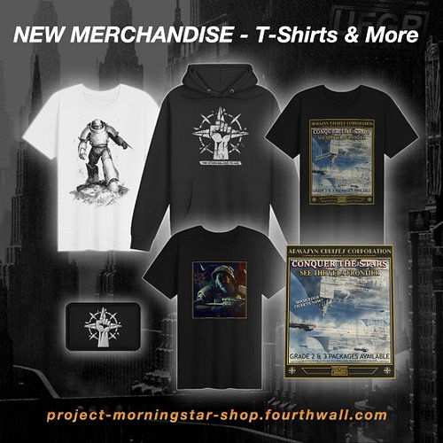 CONGRATULATIONS, CONSUMER!!!

New Morningstar merchandise is now available. Time to put those upgraded credit scores to work....