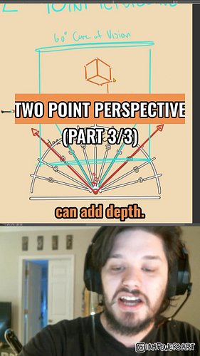💥 TWO POINT PERSPECTIVE PART 3💥
×
we made it!

today we’re wrapping up two point perspective with depth, boxes in front of ea...
