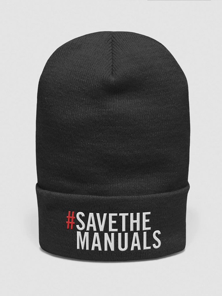 The Cold Start Beanie (#SAVETHEMANUALS) product image (1)