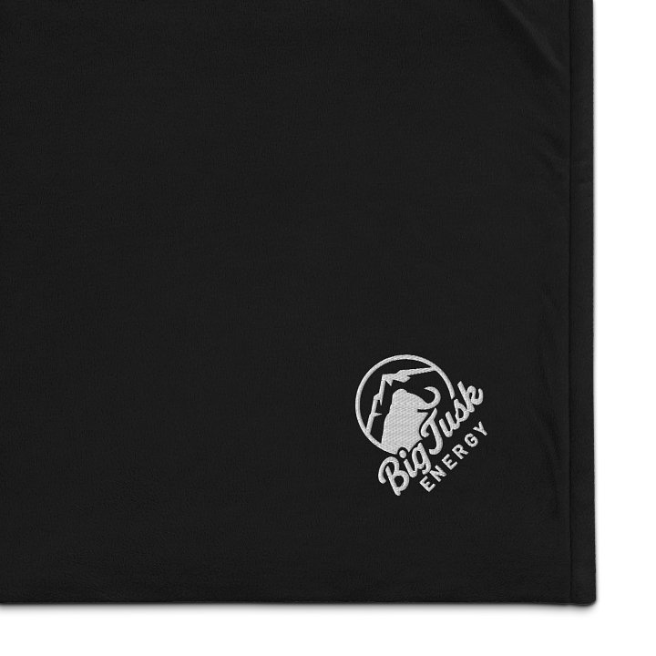 Big Tusk Energy Sherpa Blanket product image (1)