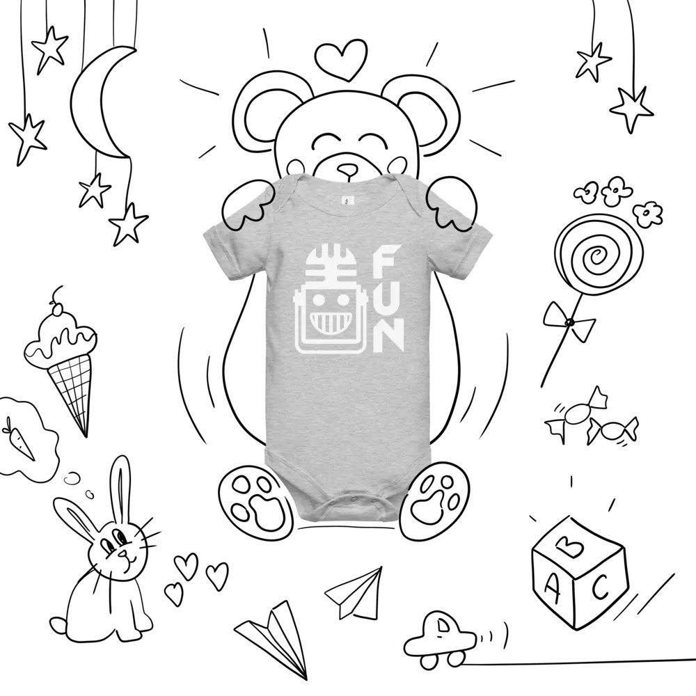 FUN Logo Baby One Piece product image (7)