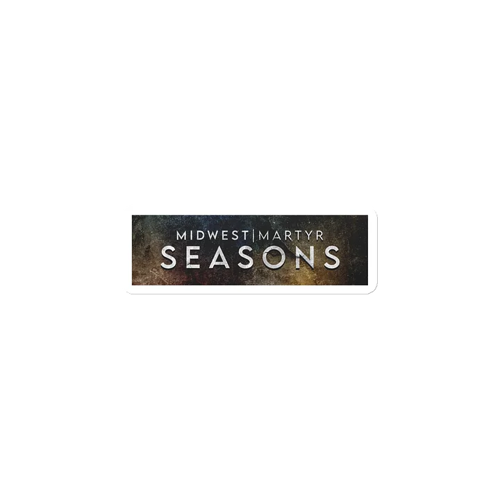 SEASONS Die-Cut Magnet — Midwest Martyr Banner product image (2)