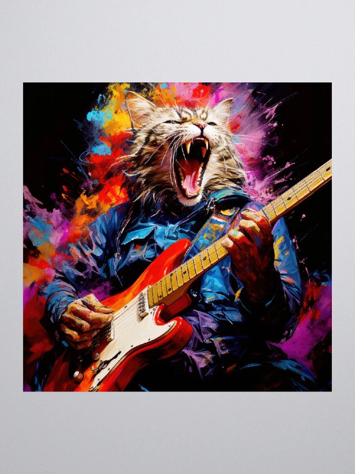 Rocky The Cat Stickers product image (1)