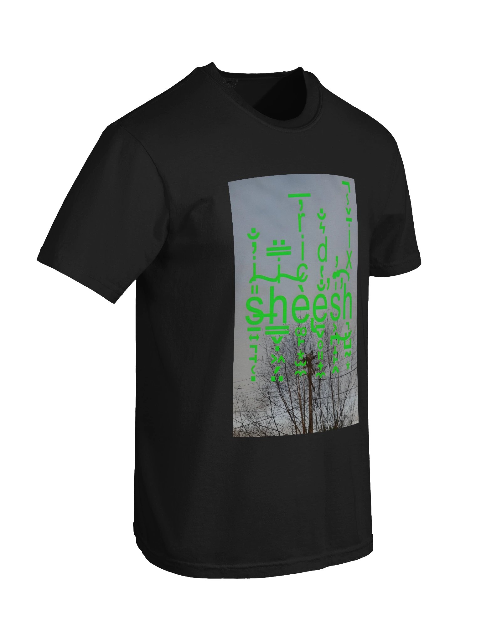 Sheesh Green Tree Graphic Tee product image (22)