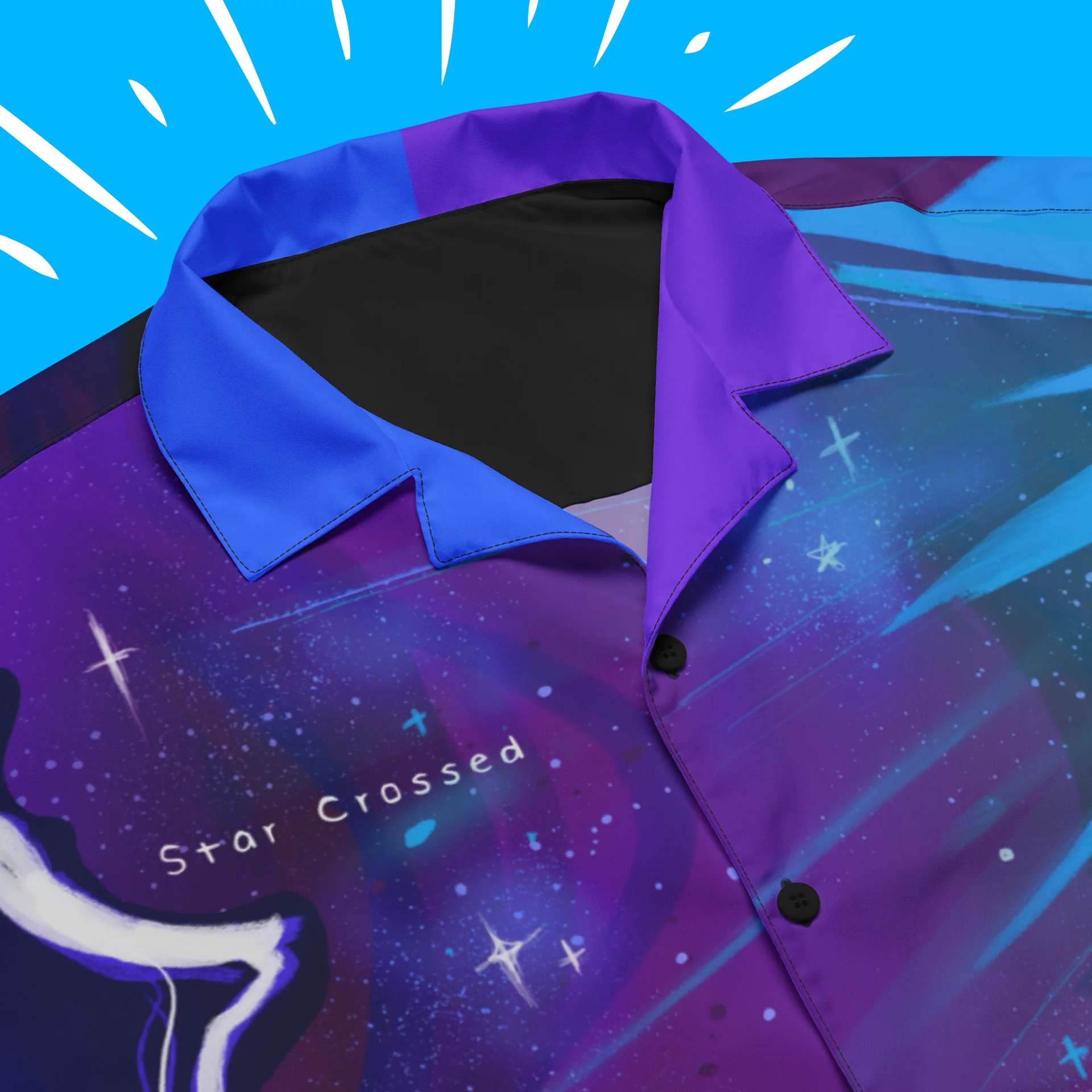 Berrisexual Subtle Pride Eldritch Horror Button Up Shirt product image (6)