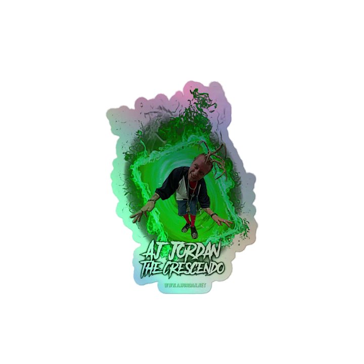 AJ Jordan The Crescendo Holographic Sticker product image (1)